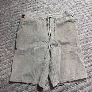 New Med Empyre Tan Corduroy Shorts